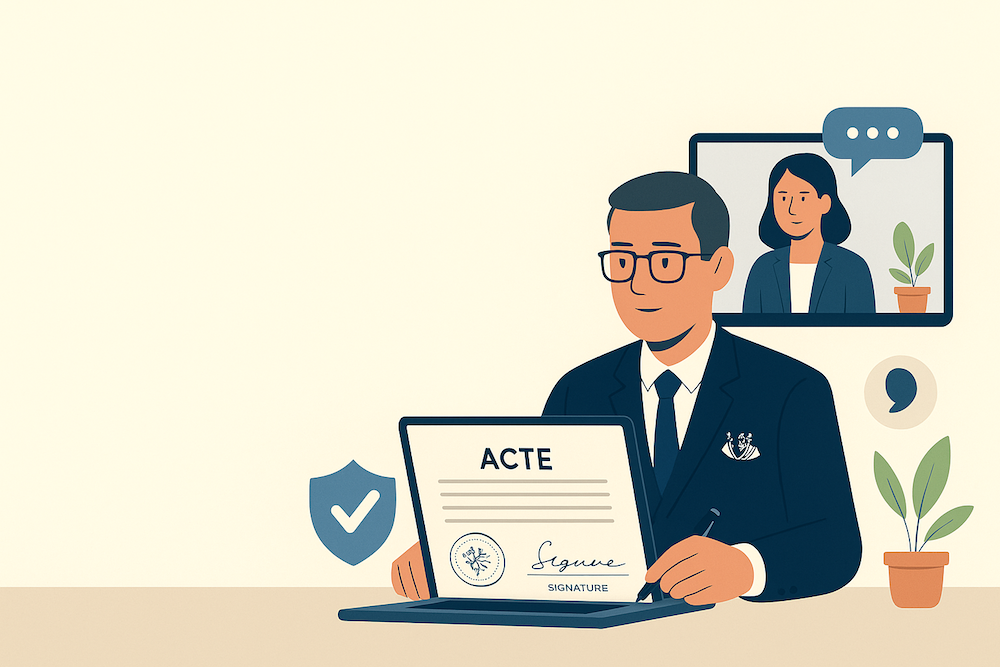 Décret n°2025-538 du 13 juin 2025 : clarification et harmonisation des actes notariés électroniques