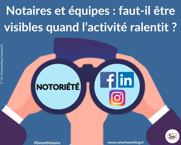 Notaires : 5 raisons d'être visibles sur les réseaux sociaux !
