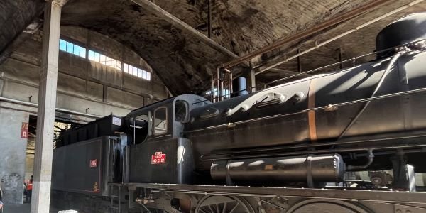 Remise en état de la locomotive à vapeur des Cévennes grâce au soutien de la Chambre des Notaires du Gard
