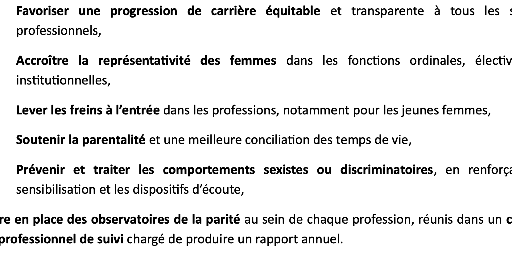Parité femmes-hommes : les ordres et organisations professionnels du droit unissent leurs forces pour faire progresser l'égalité
