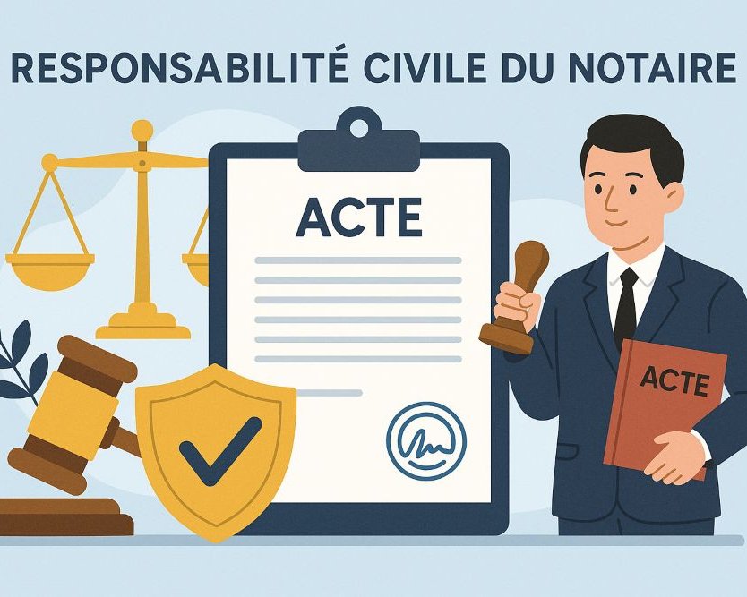 La responsabilité civile du notaire en 2025
